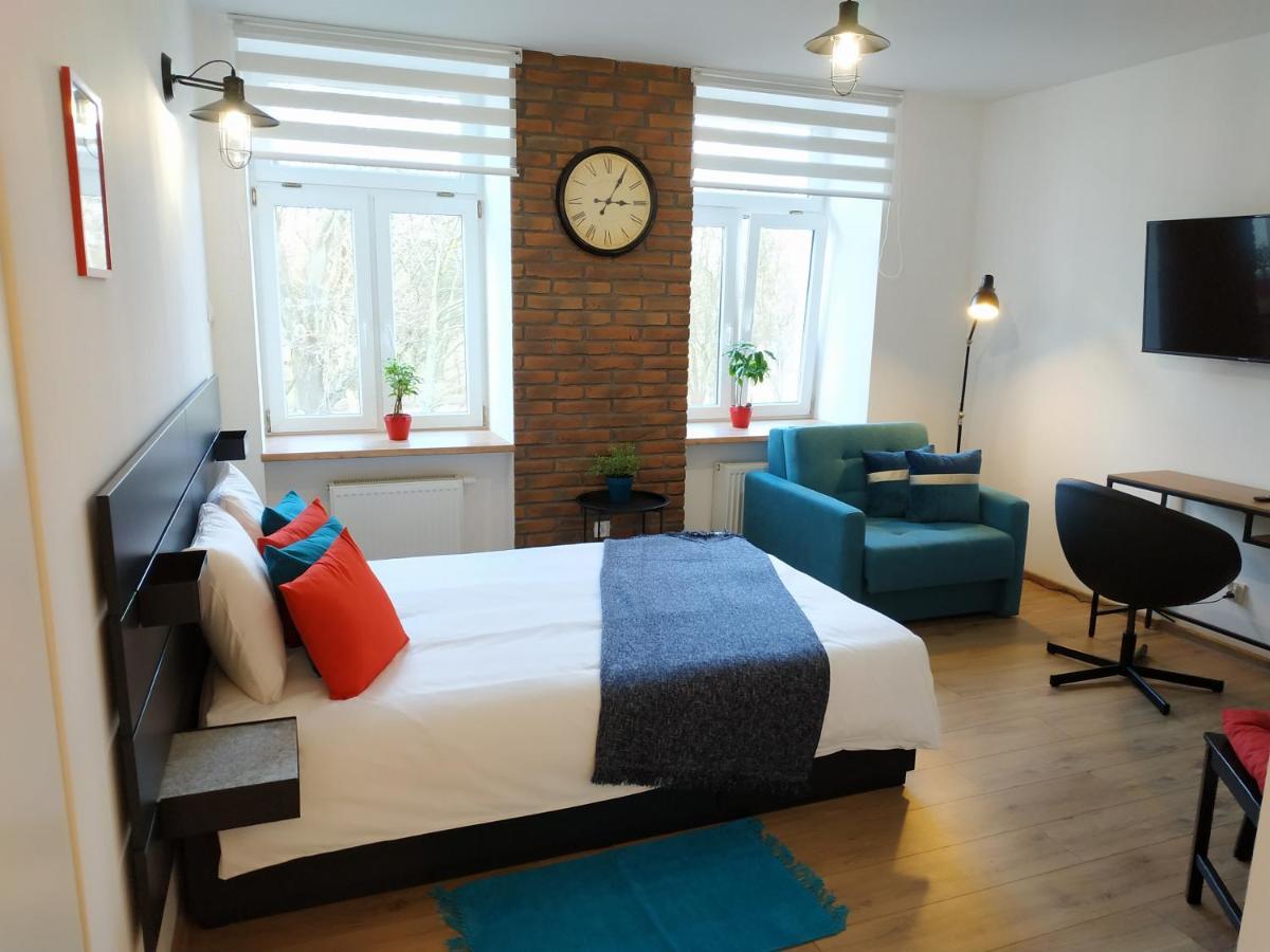 Theapartments Radwanska Łódź Buitenkant foto