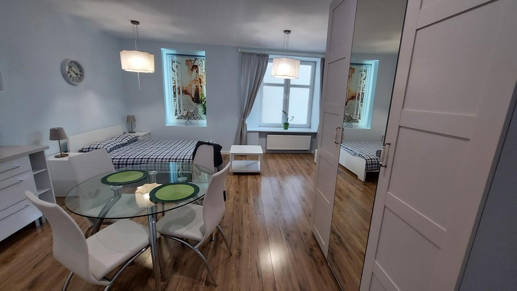 Theapartments Radwanska Łódź Kamer foto