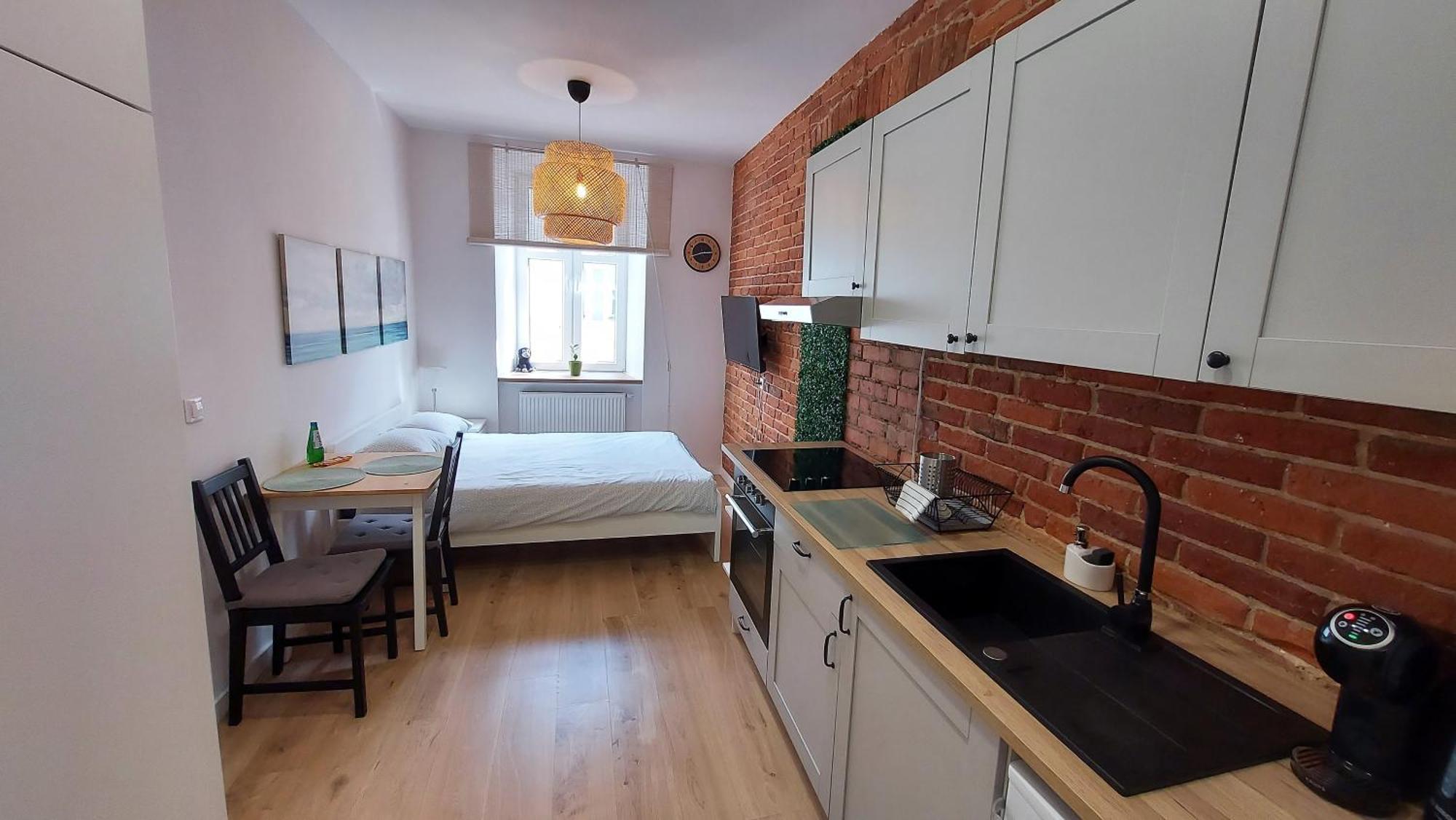 Theapartments Radwanska Łódź Kamer foto